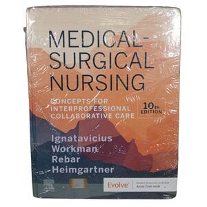 Elsevier Medical-Surgical Nursing 10th Edition Textbook Multicolor 2021